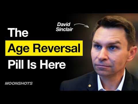 Harvard Prof Reveals Age-Reversing Science to Look & Feel Younger w/ David Sinclair