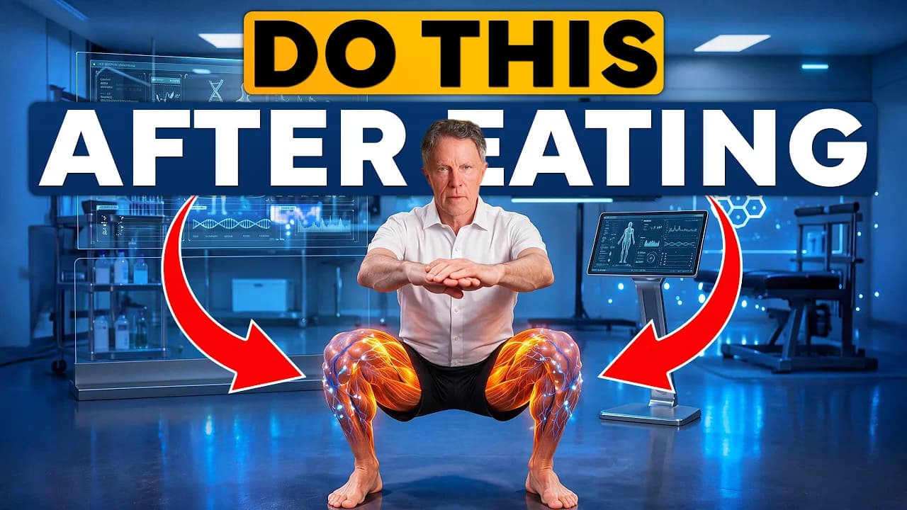 The 4 Exercises That Drop Blood Sugar by 52% (In 10 Minutes)