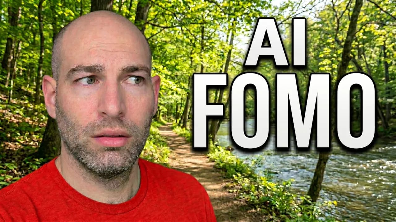 How I cope with AI anxiety