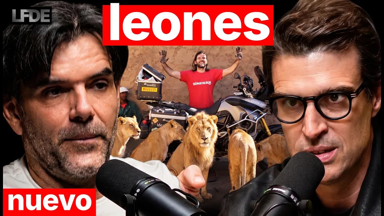 El Momento en que Pudo Ser Devorado por Leones en Zambia (Charly Sinewan) #LFDE