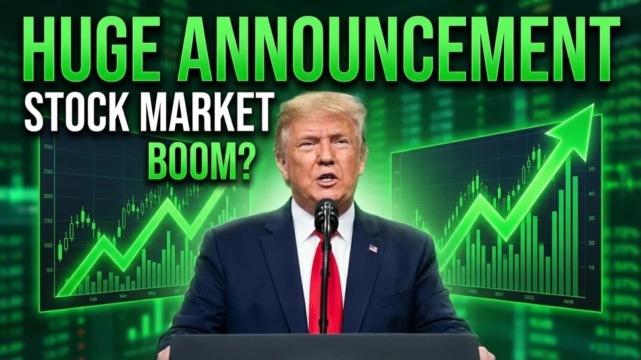 TRUMP IRAN DEAL ANNOUNCEMENT AT 1:30PM - MARKETS ABOUT TO MOVE