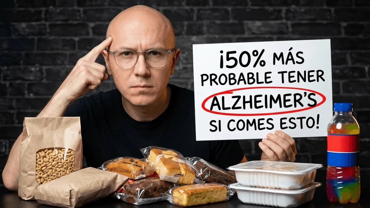 ¡50% Más De Probabilidad De Tener ALZHEIMER'S O DEMENCIA Si Consumes Estas Comidas
