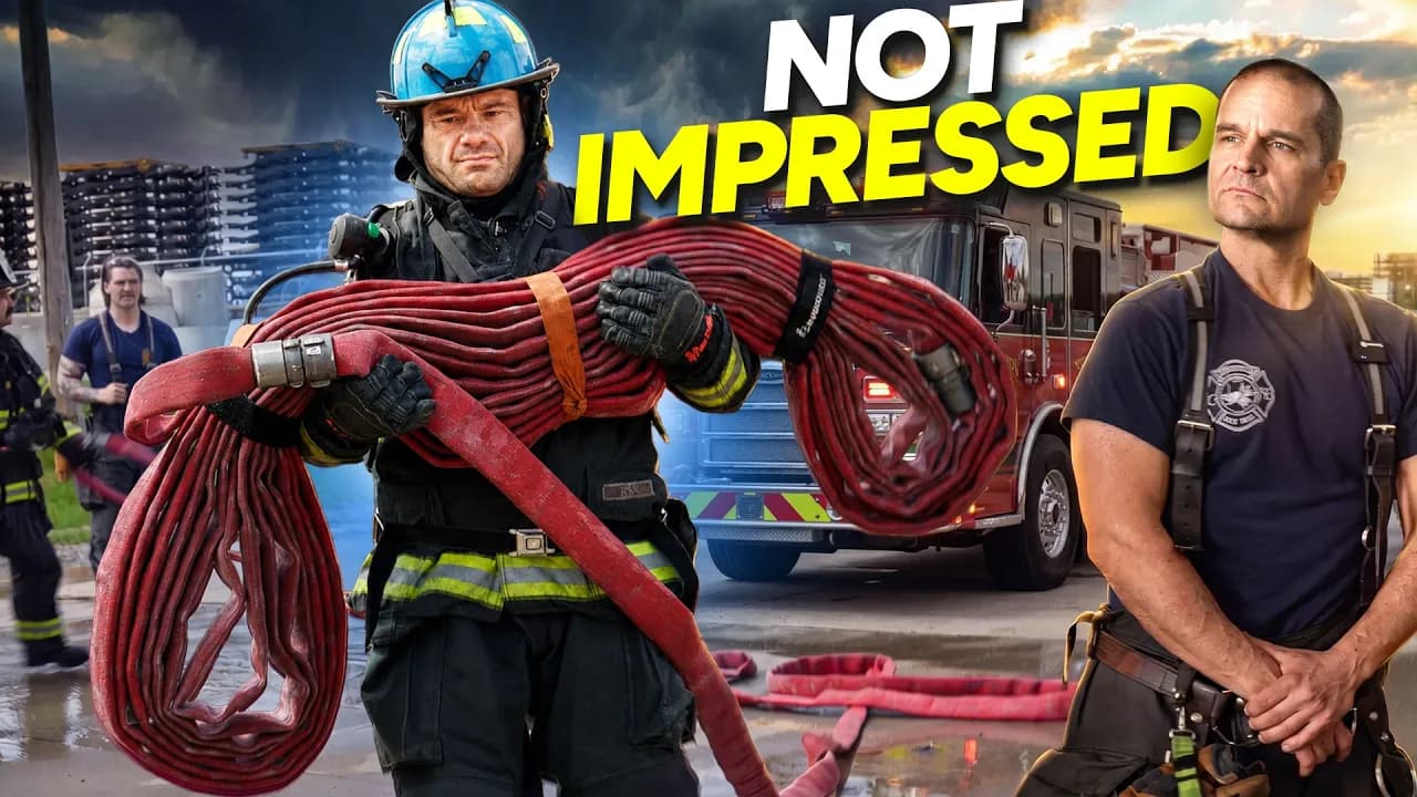 Exercise Scientist Attempts Firefighter Training: Does Gym Strength Help?