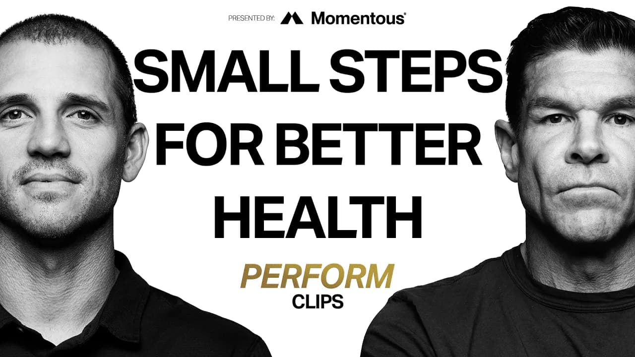 Small Steps for Massive Health Gains | Ken Rideout & Dr. Andy Galpin