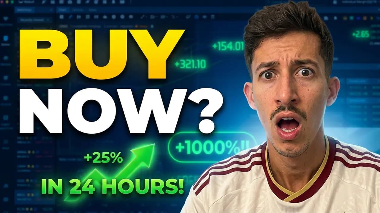 BUY NOW OR SELL: THIS STOCK IS UP 25% IN 24 HOURS!