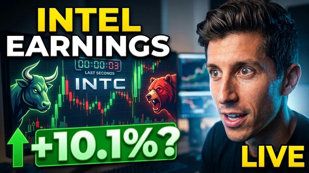 LIVE NOW: INTEL STOCK REPORTING EARNINGS 2026