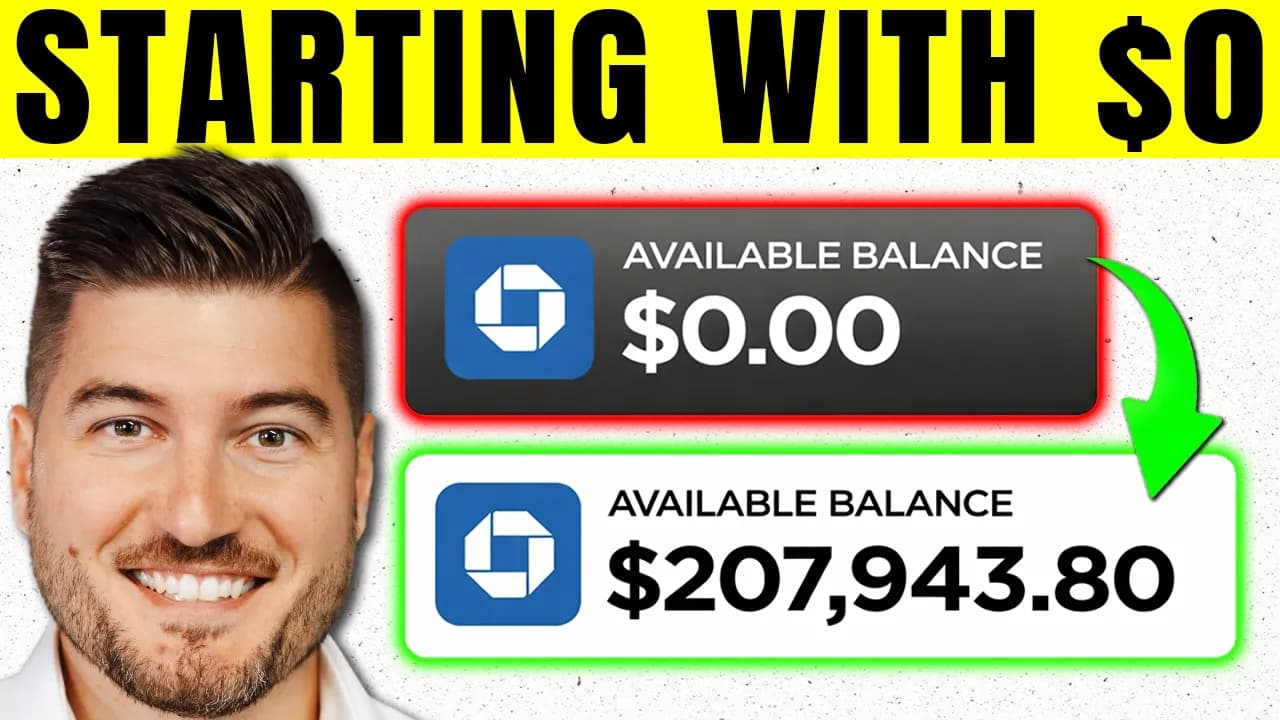 MILLIONAIRE EXPLAINS: If I Started Investing With $0, This Is Exactly What I'd Do