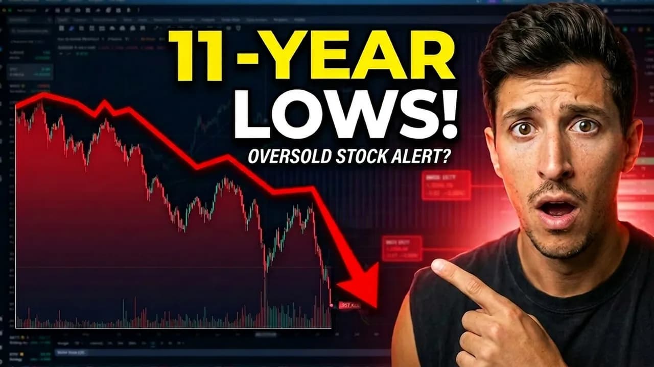 ALERT: THIS OVERSOLD STOCK IS AT 11 YEAR LOWS!