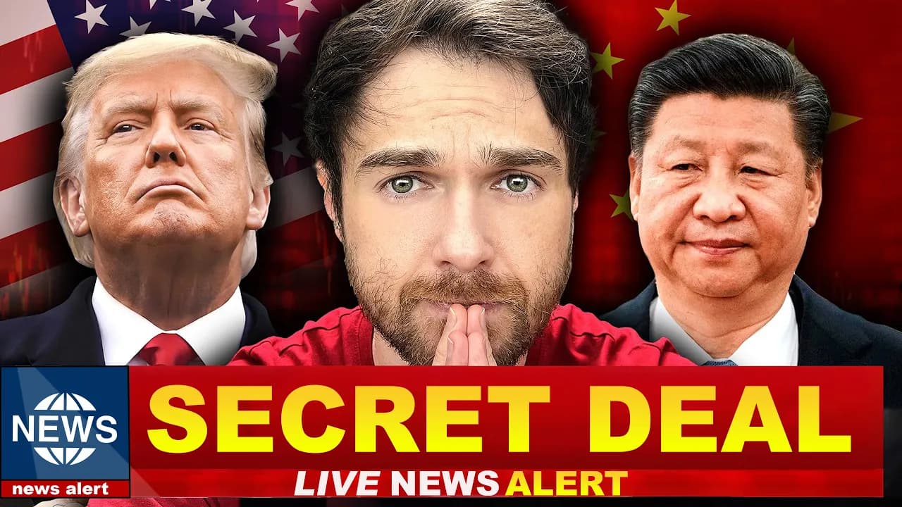 Why Trump Flew to China with 18 CEOs