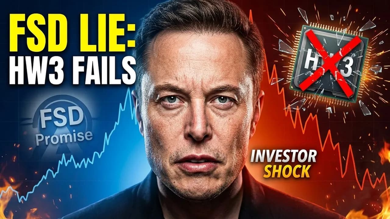 Elon's Biggest FSD Lie Just Got Exposed