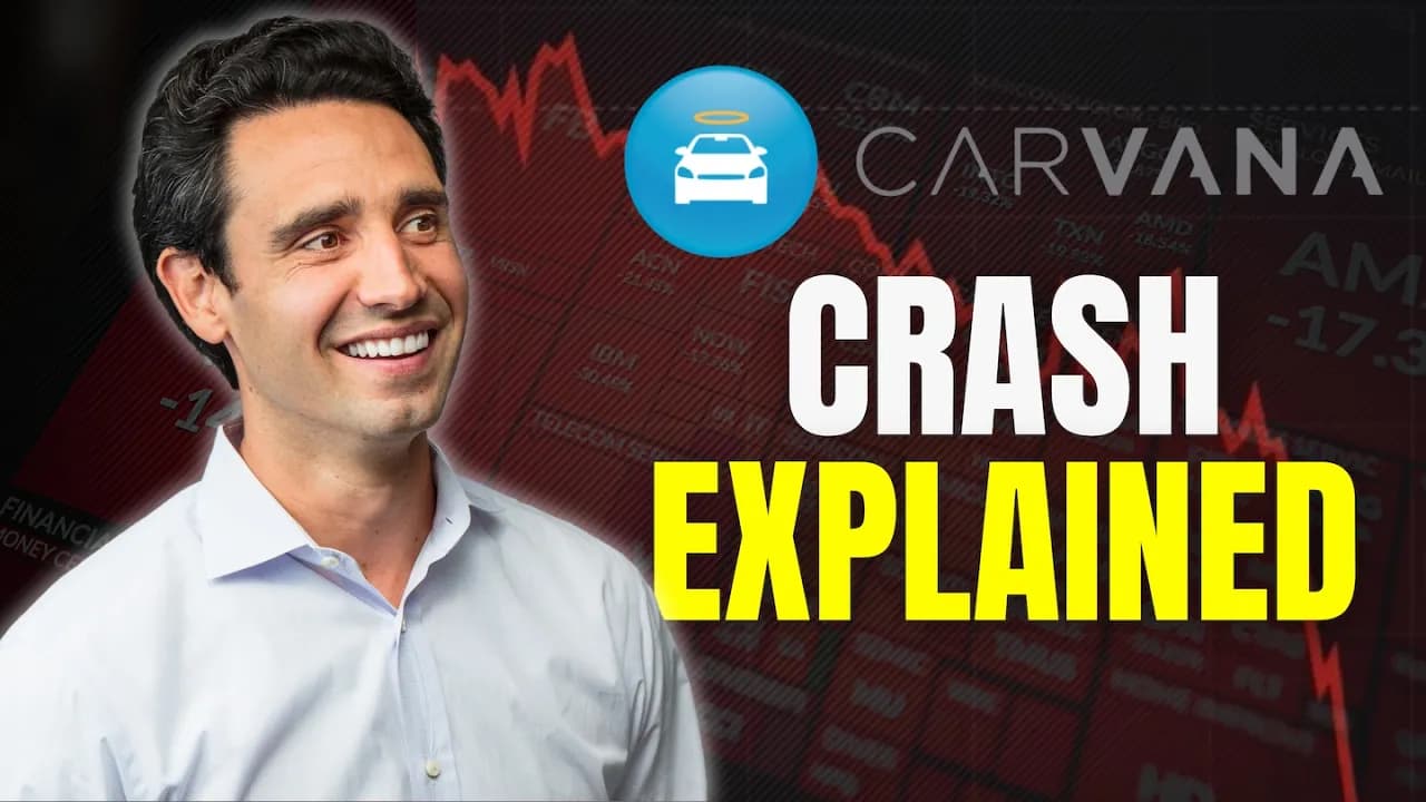 WHY DID CARVANA STOCK CRASH AFTER REPORTING GOOD EARNINGS?