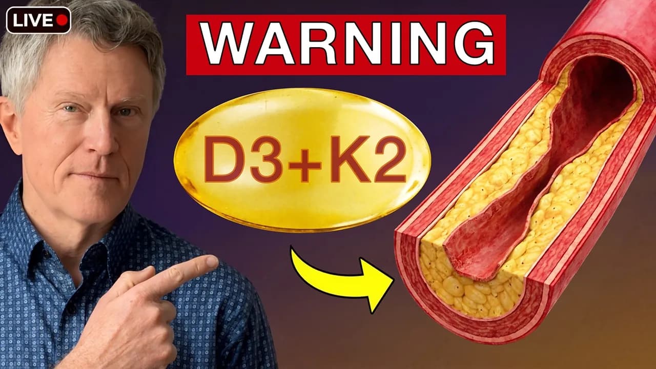 How I Use Vitamin D3 & K2 to Heal Arteries