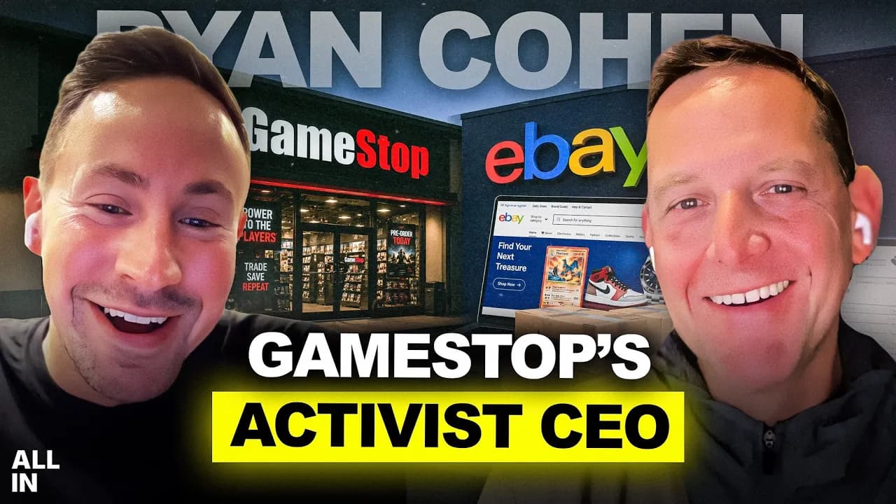 GameStop CEO Ryan Cohen’s $56B Plan to Take Over eBay