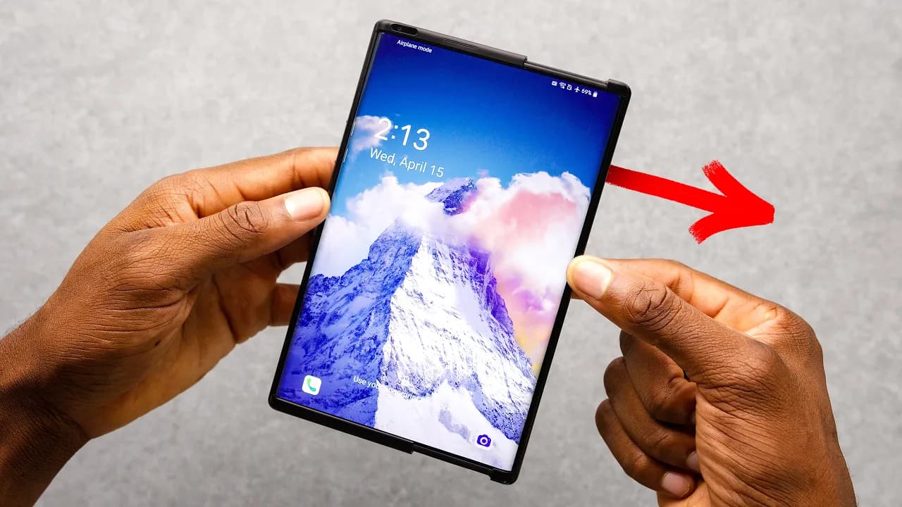 The Unreleased Rollable Smartphone!