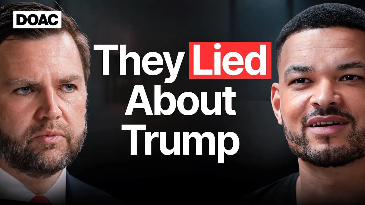 EXCLUSIVE - Vice President JD Vance: They Tricked Me About Donald Trump, But Everything Changed!