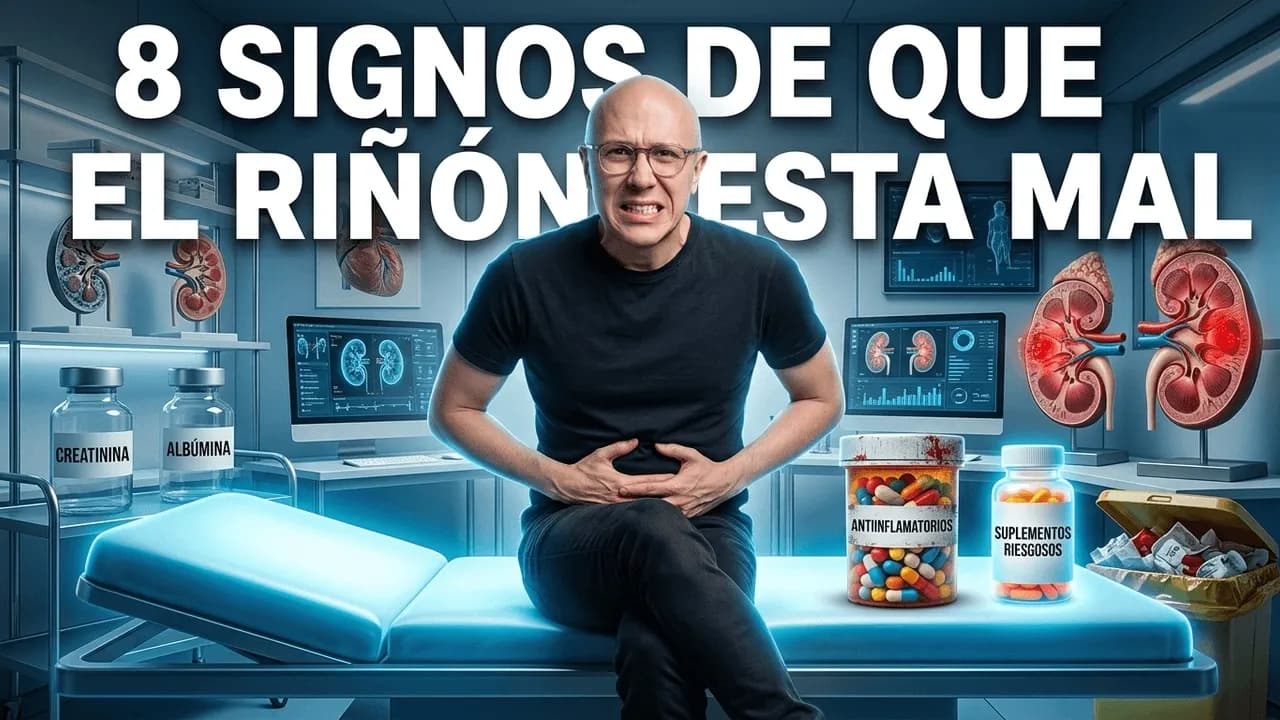 8 Señales De Que Tus RIÑONES Están Fallando (Y El Examen De $1 Que Casi   Ningún Médico Te Pide)