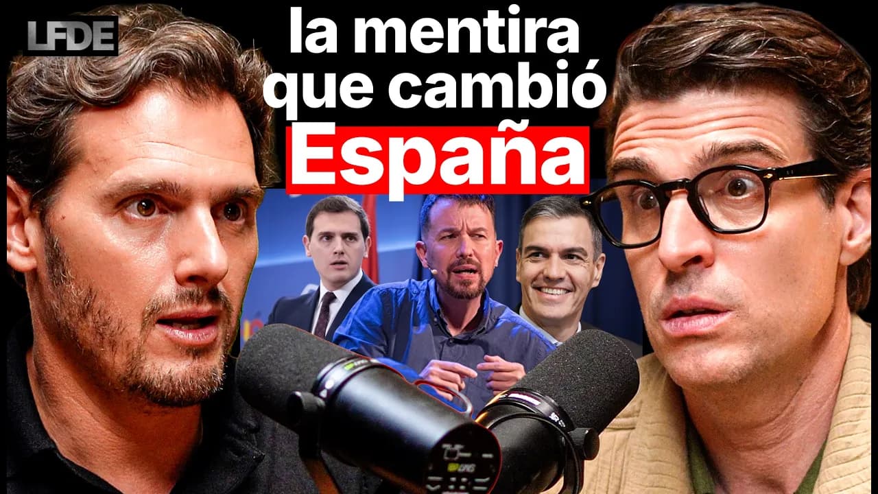 El Engaño que Llevó a Sánchez a la Presidencia y que Pablo Iglesias Acaba de Contar (Albert Rivera)