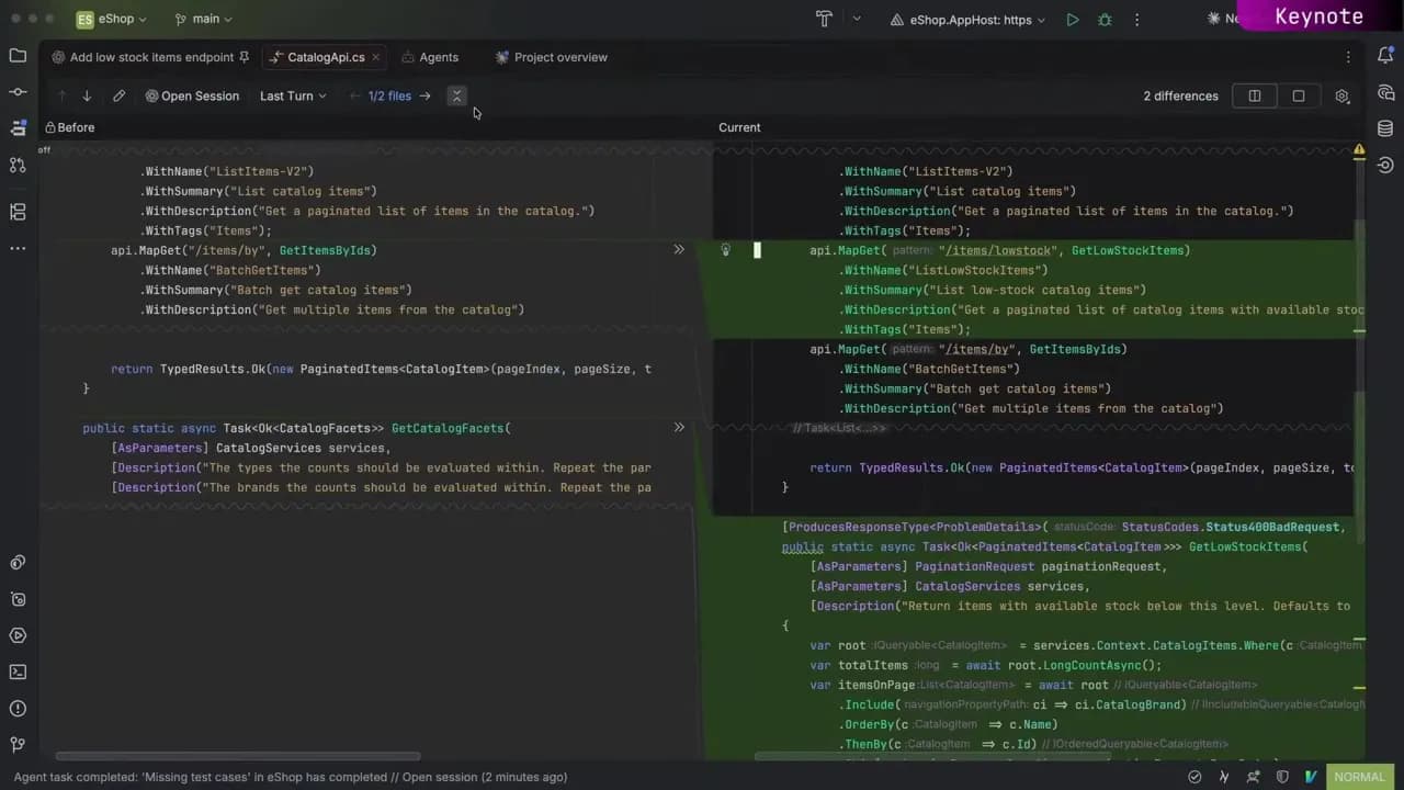 Air inside Rider: a live demo from .NET Day