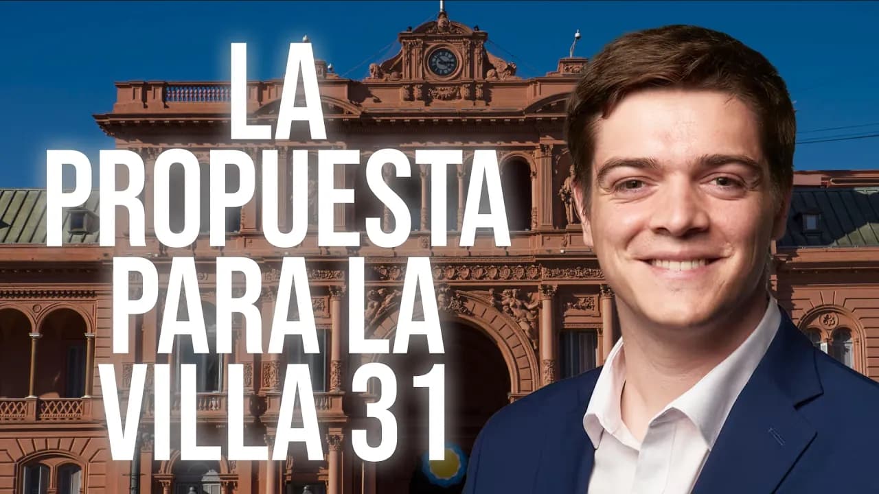 La Villa 31 vale USD 1.000M" | Beltrán Briones