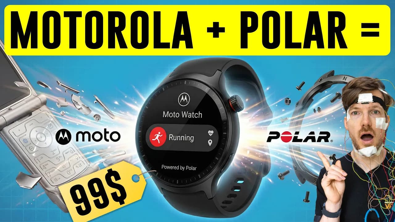 The Moto Watch Surprised Me (Motorola + Polar Review)