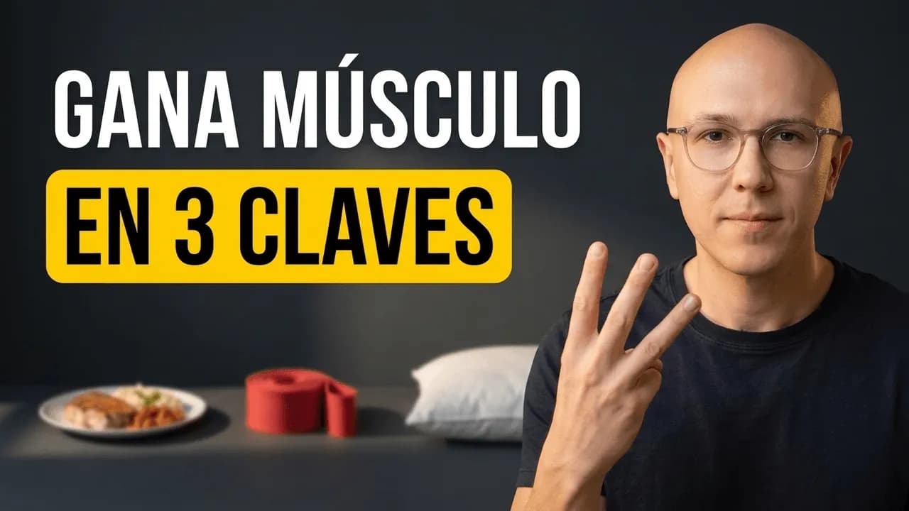 Las 3 cosas que sí hacen crecer el músculo