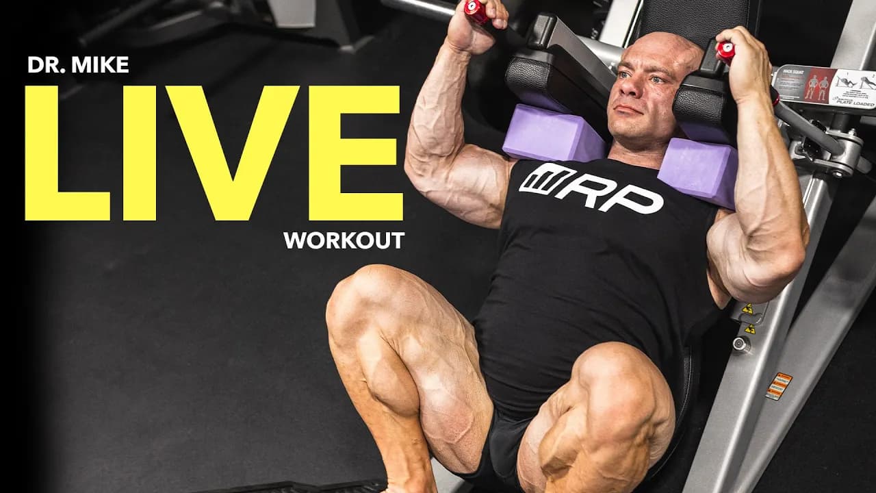 Mike Trains Legs LIVE- Will He PUKE!?