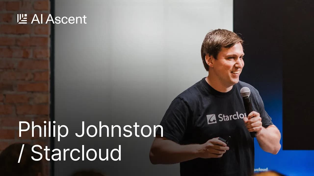 Starcloud's Philip Johnston: Why the Cheapest Compute Will Be in Space