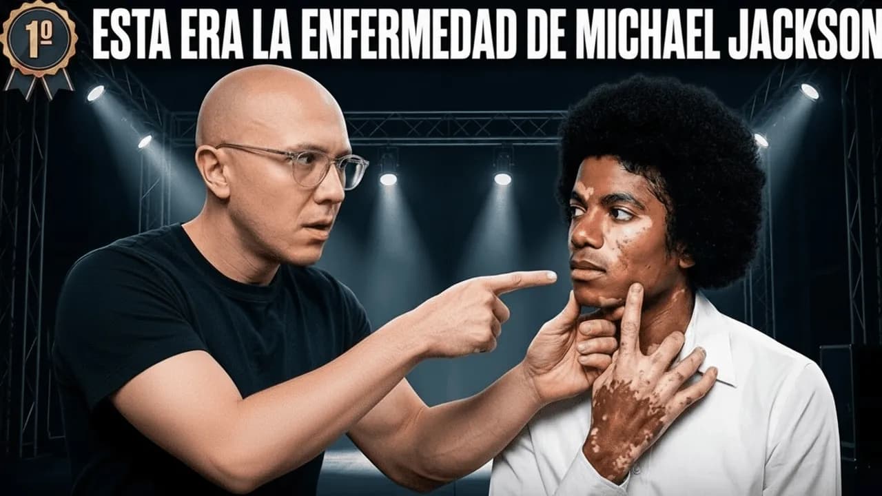 Michael Jackson Sufría De Esta ENFERMEDAD En La Piel | Cómo Cambia La Piel El VITILIGO