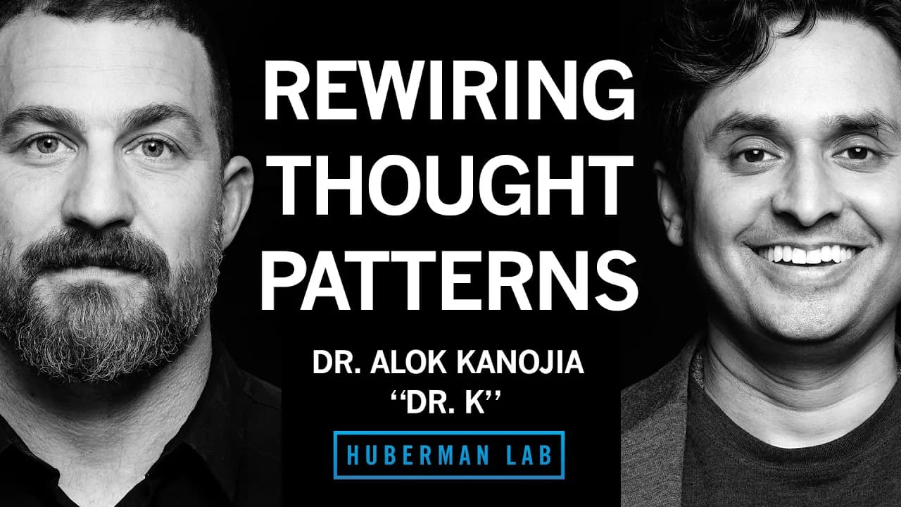 Unlearn Negative Thoughts & Behaviors Patterns | Dr. Alok Kanojia (Healthy Gamer)