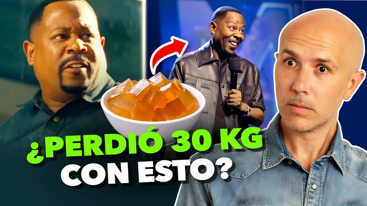 GELATINA BARIÁTRICA Para Perder Peso | El Secreto De Este Actor Para Perder 30kg Con 60 Años