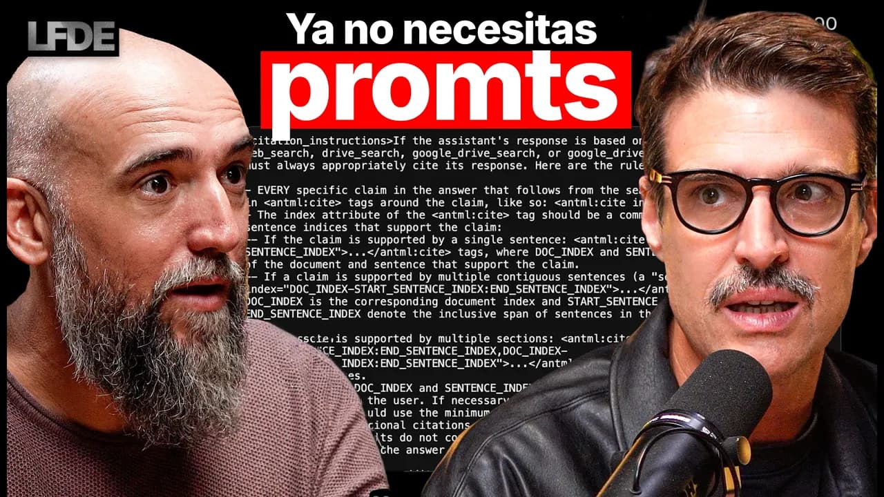 Cómo Hablarle a la IA en 2026 Para Obtener lo que Realmente Necesitas (Jon Hernández)