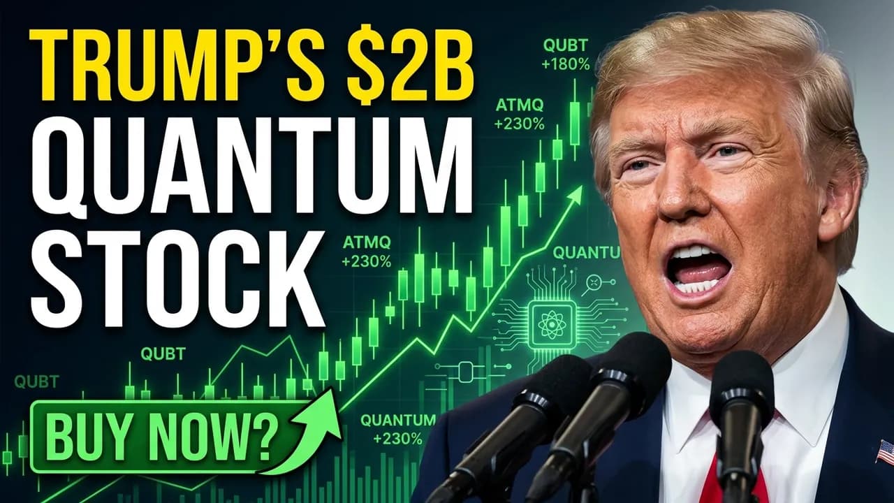 Trump Announced A $2 Billion Investment In This Quantum Stock!