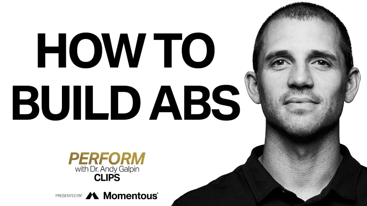 How to Train for More Defined & Visible Abs | Dr. Andy Galpin