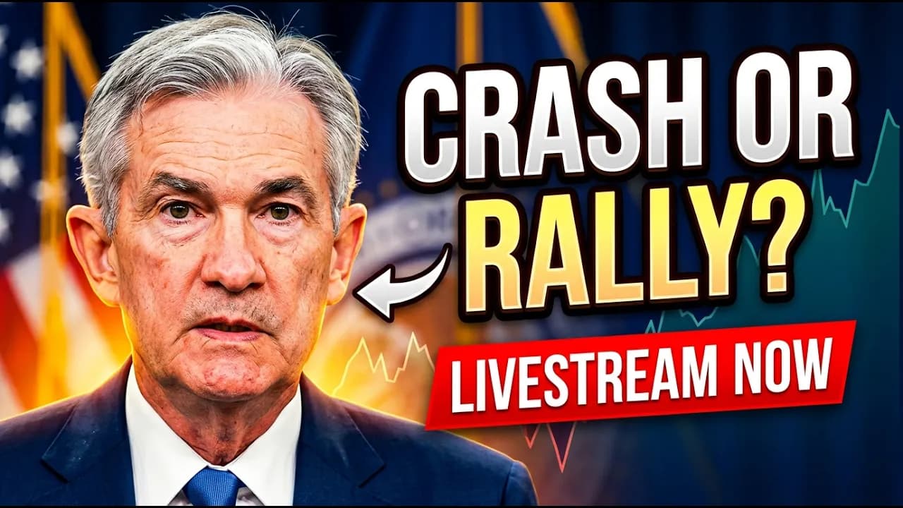 LIVE NOW: FOMC RATE DECISION + PRESS CONFERENCE 2026