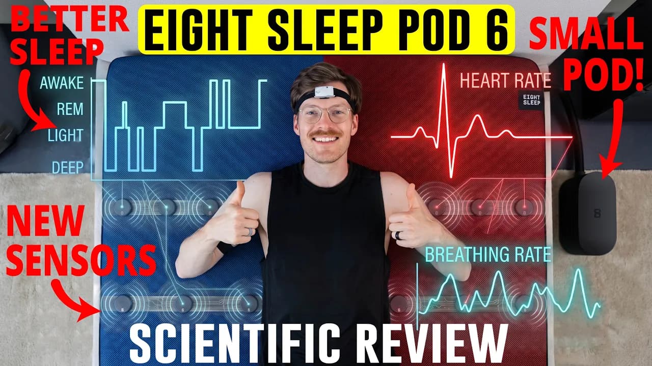 Eight Sleep Pod 6 - Ultimate Scientific Review!