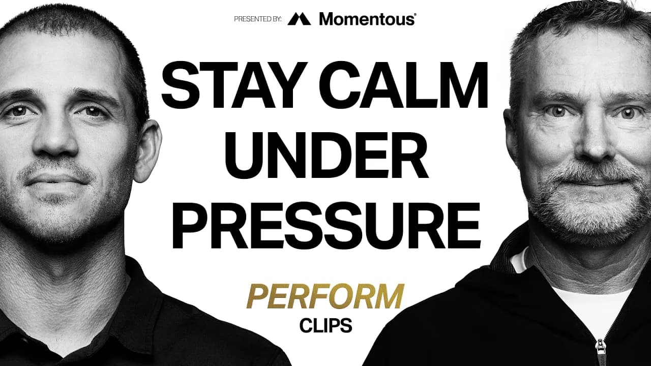 Heart Rate Variability (HRV): How to Stay Calm Under Pressure | Dr. Andy Galpin & Dr. Lenny Wiersma