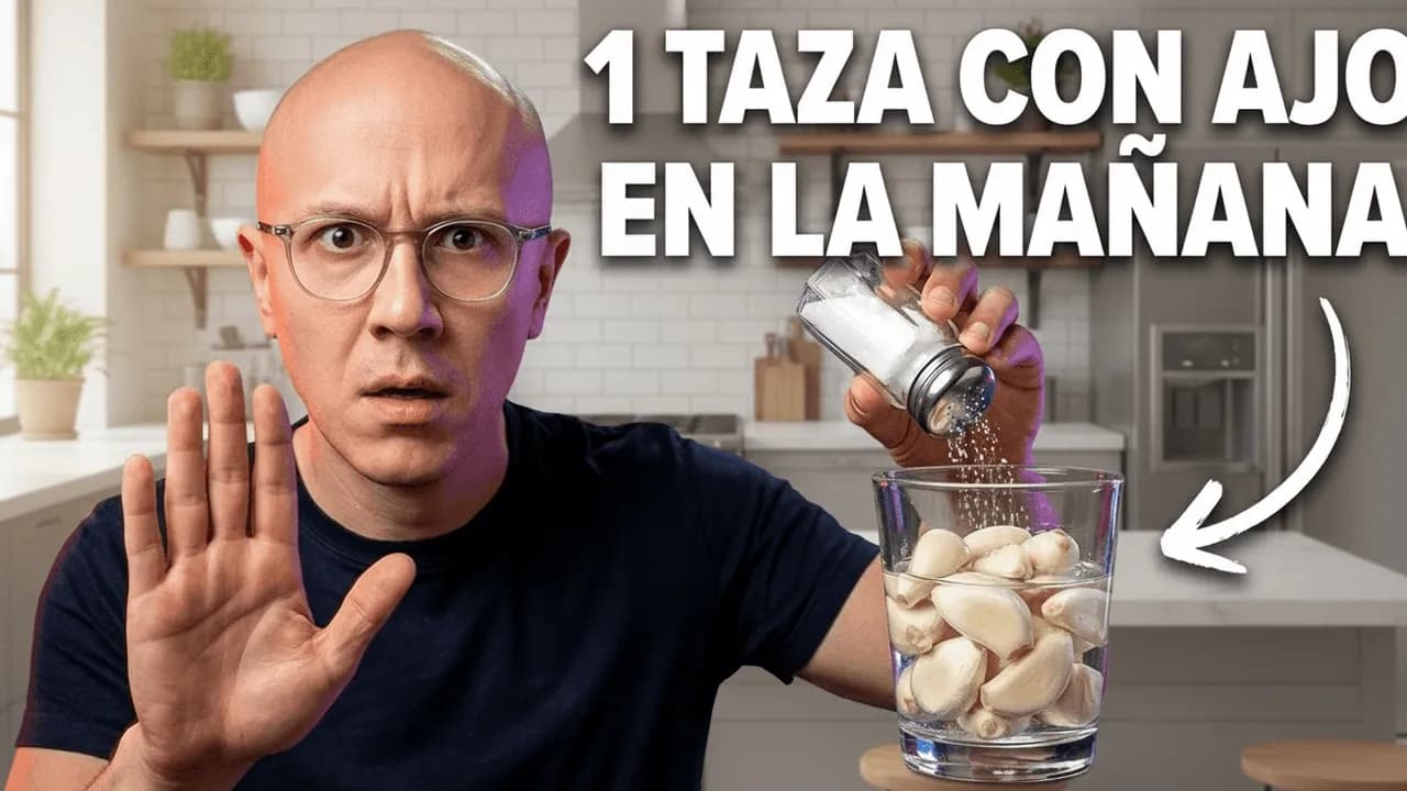 Esto Es Lo Que Hace Un Diente De AJO En Un Día En Tu CUERPO (No Te Lo Recomiendo Así)