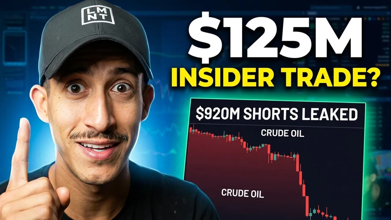 Suspicious Trading: $920M Shorts Before US-Iran Deal Leaked