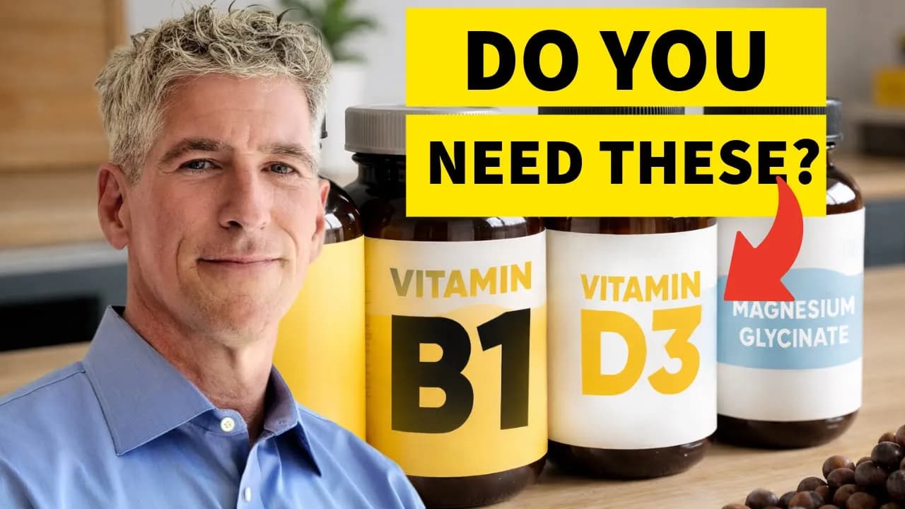 Why Supplements Help Less Than You Think (What To Do Instead)