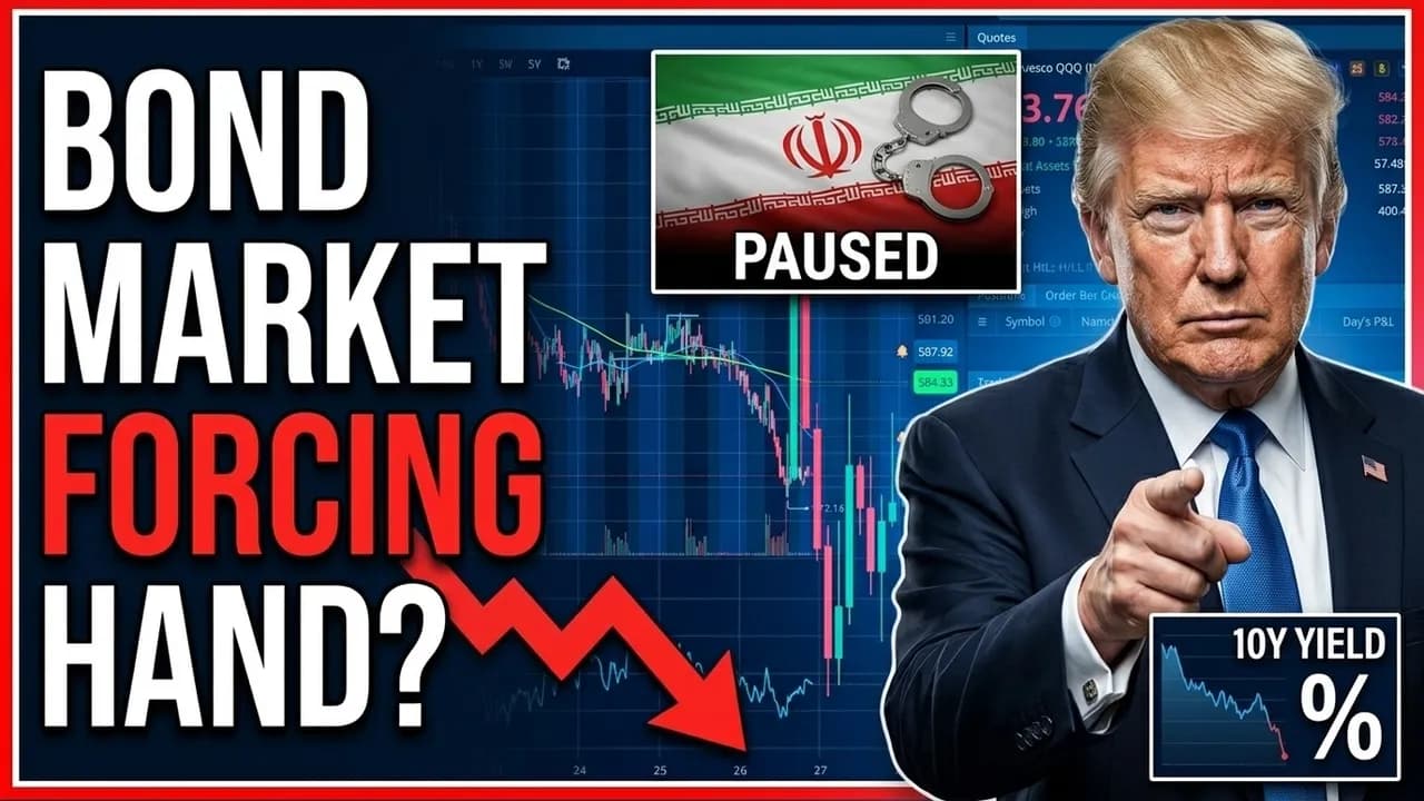 The Bond Market Just FORCED Trump's Hand on Iran