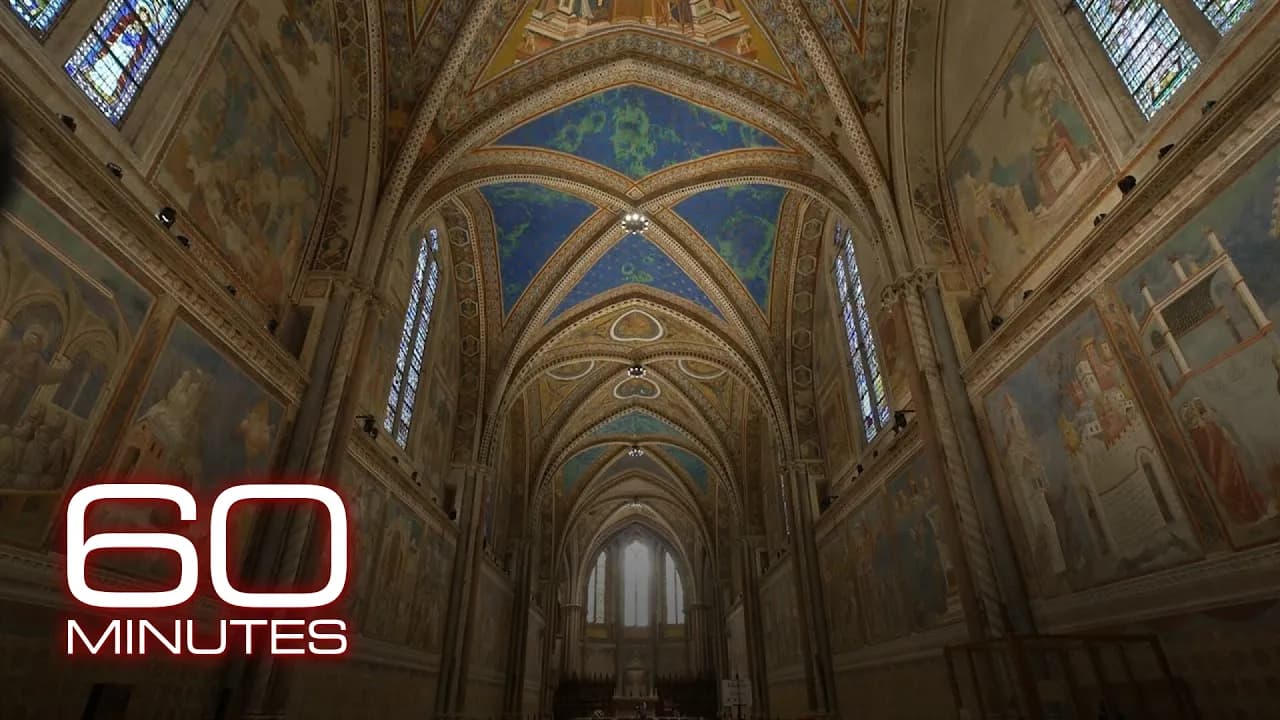 "Hallelujah" fills the Basilica of Saint Francis | 60 Minutes