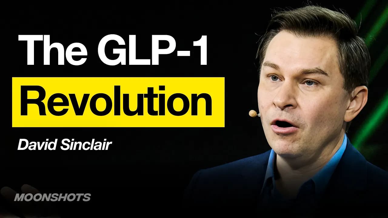 David Sinclair: GLP-1 Side Effect No One Talks About, AI in His Lab & Reversing Blindness | EP #251
