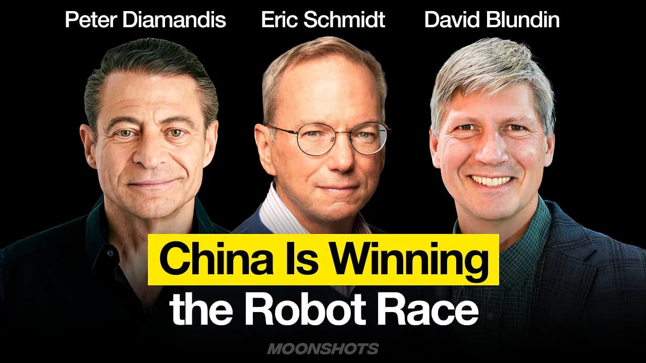Eric Schmidt on the Robotics Race, Singularity Timeline, and Energy Shortage | 241