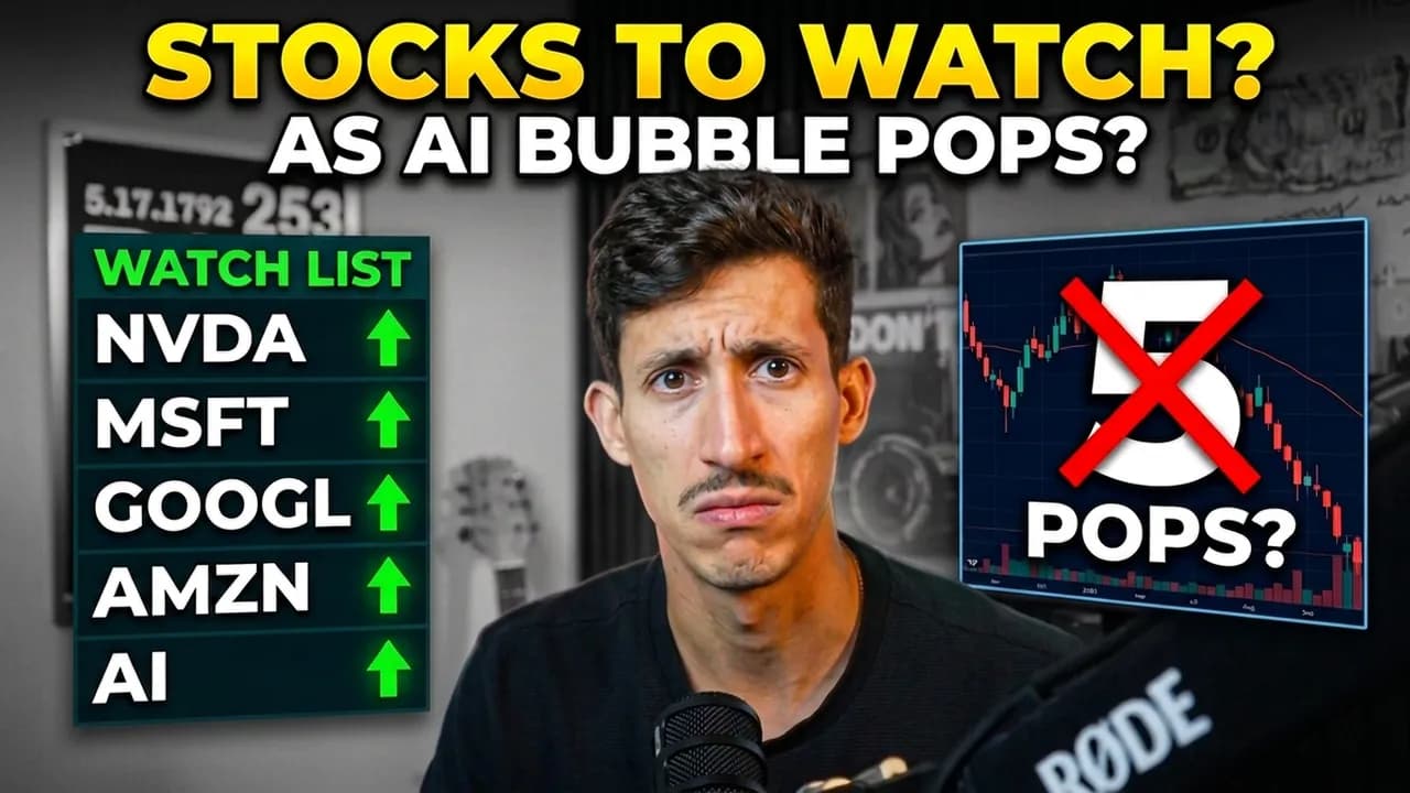 TOP 5 STOCKS TO WATCH AS AI STOCKS DROP!!!