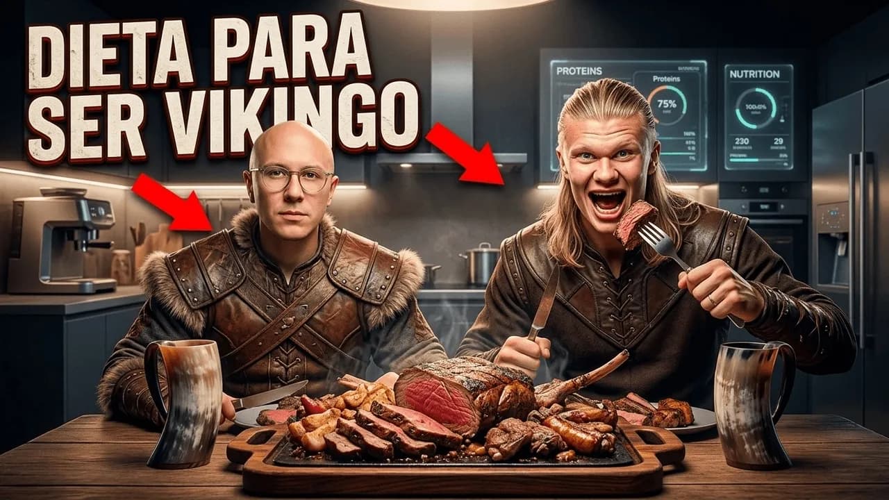 ¡Come ASÍ Para Ser Un Vikingo Fuerte Y Saludable Como HAALAND! La Dieta De Erling Haaland Revelada