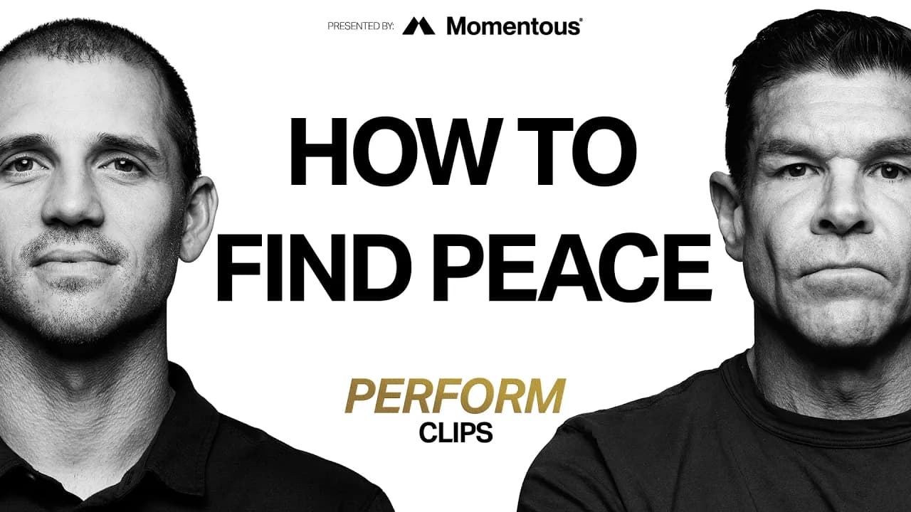 How to Find Peace Through Suffering | Ken Rideout & Dr. Andy Galpin