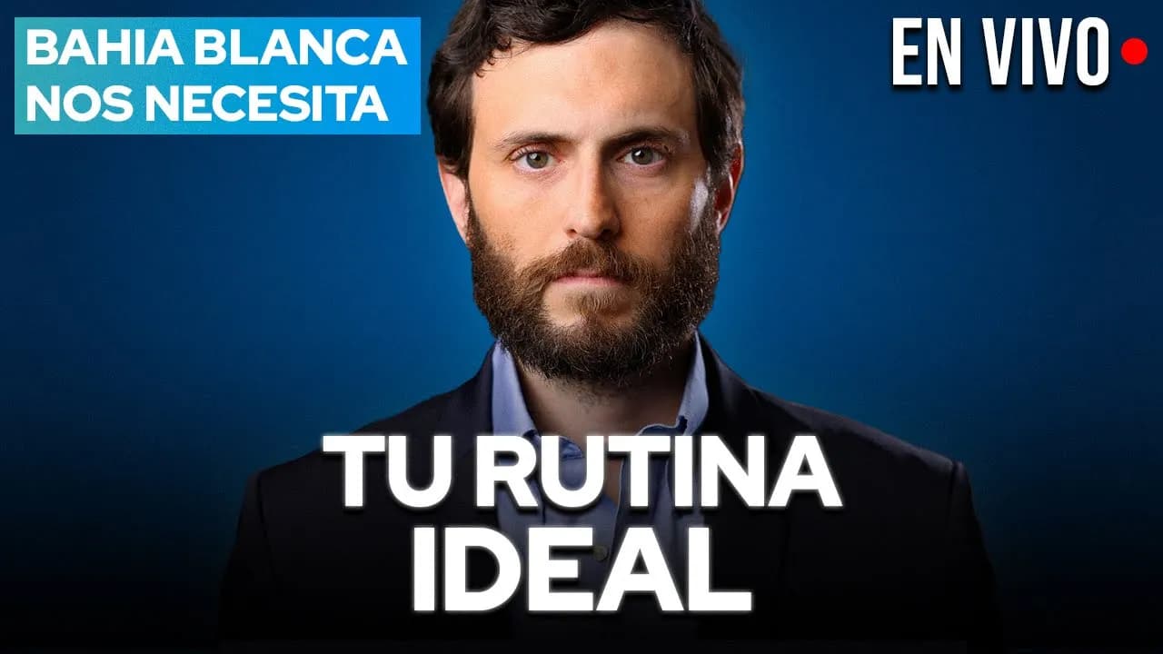 Cómo Crear tu RUTINA IDEAL (Vivo Solidario x Bahía Blanca)