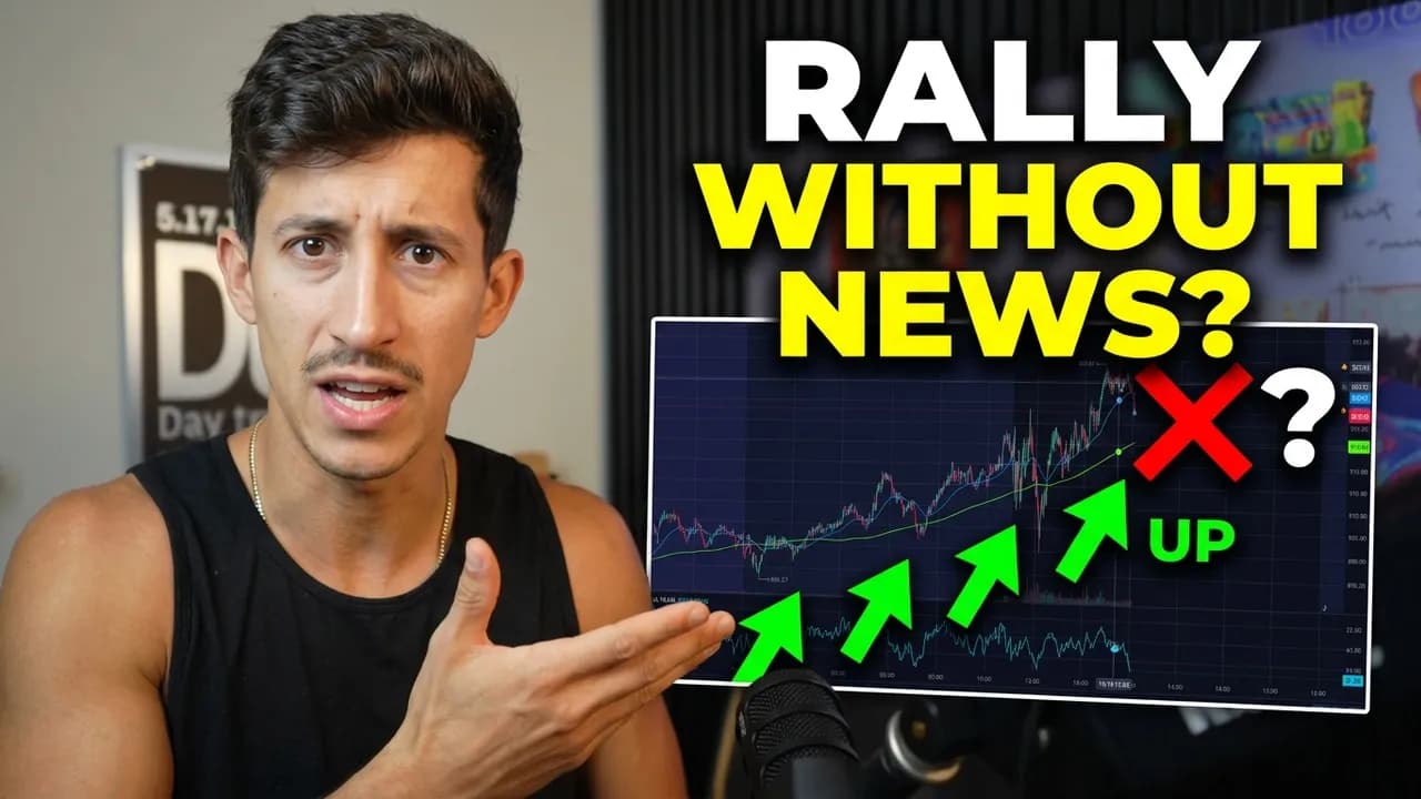 Market Rally Without News? Here Is What You Need To Know
