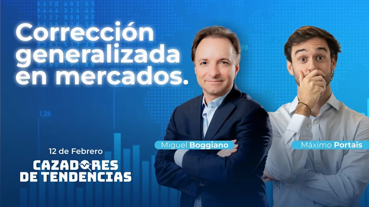 Corrección generalizada en mercados | Cazadores de Tendencias 12/02/2026