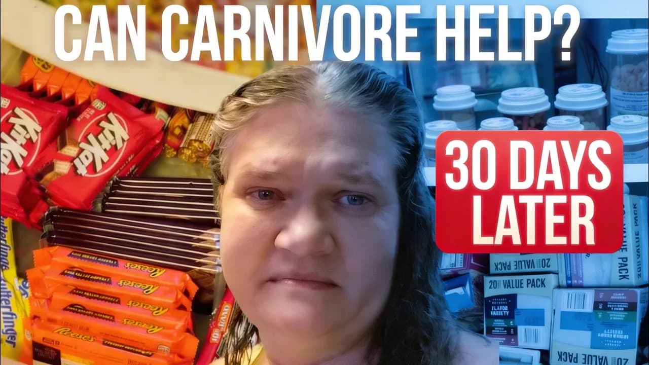 I'm a SUGAR ADDICT who Tried Carnivore For 30 Days:  THIS HAPPENED...